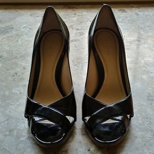 Ann Taylor peep toe heels 8.5 M